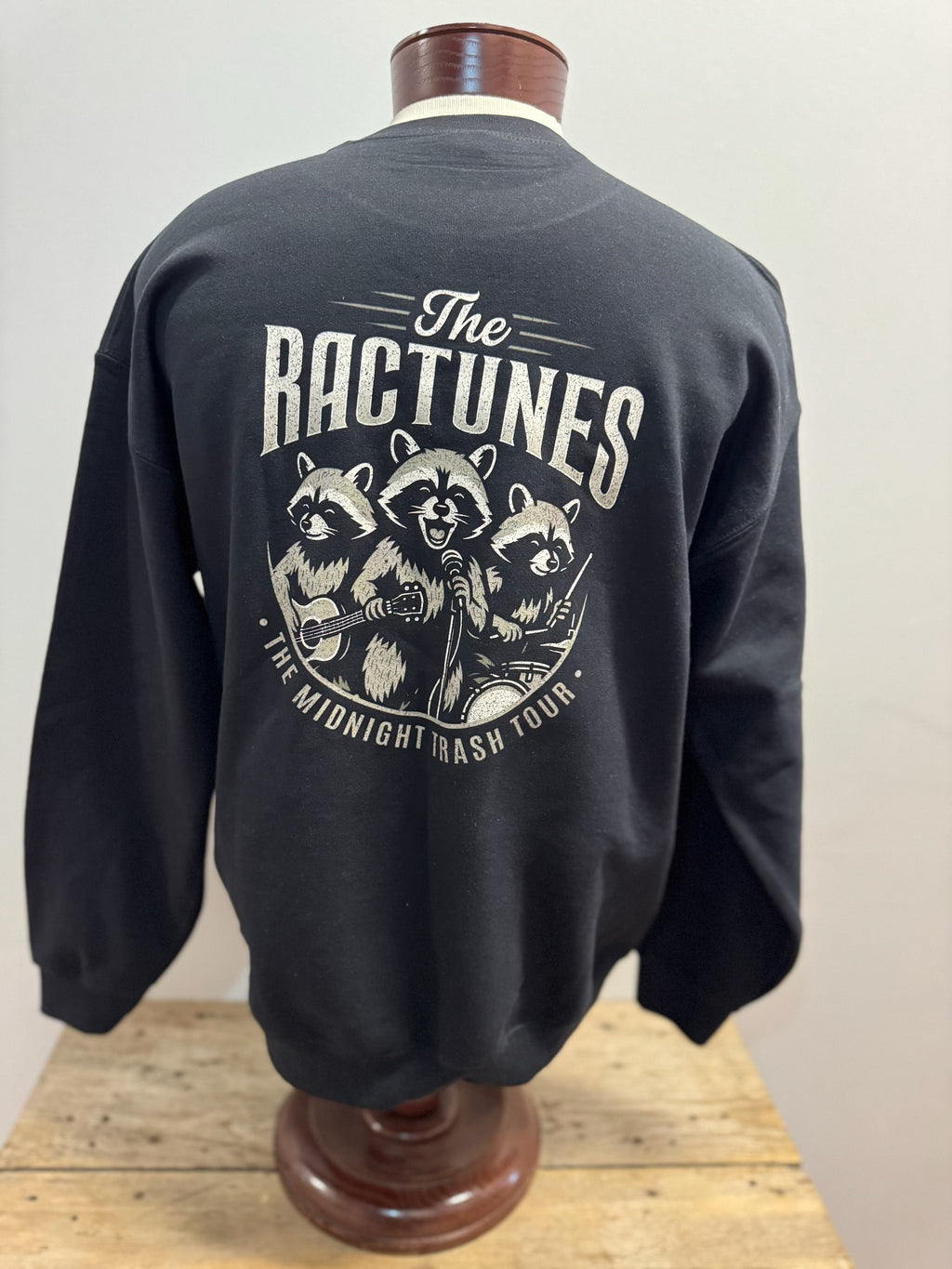 The Ractunes Crewneck Sweatshirt - Midnight Trash Tour
